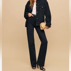 NWOT Reformation Wilder Jeans (SEATTLE COLOR)